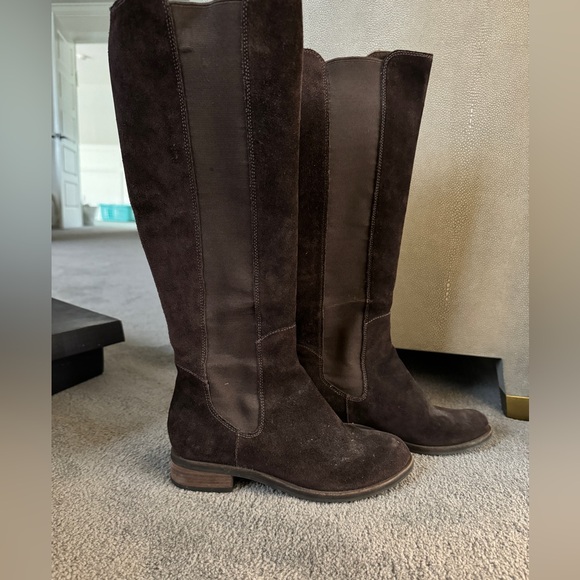 Cole Haan Jodphur Boot Dark Chocolate Suede - Picture 3 of 6